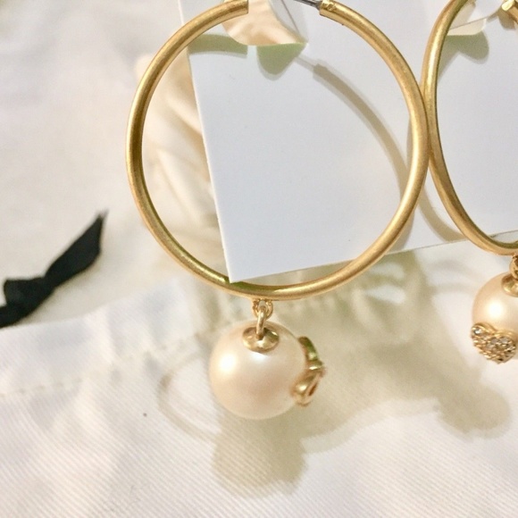 ★NWT Kate Spade Heart and Bow Earrings★ - Picture 6 of 8